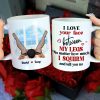 I Love Your Face Between My Legs, Couple Gift, Personalized Mug, Naughty Couple Mug