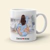 I Love Your Face Especially When It's In Between My Legs Personalized Couple Mug, Gift For Couple