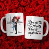 I Met You I Like You Couple Hugging Kissing Gifts by Occupation Gift For Her Gift For Him Firefighter, Nurse, Police Officer Personalized Mug