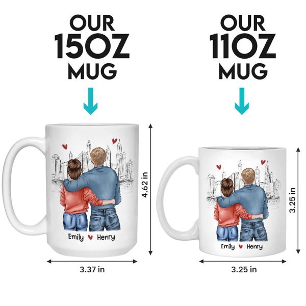 I Met You I Liked You I Love You - Couple Personalized Custom Mug - Gift For Husband Wife, Anniversary I Met You I Liked You I Love You - Couple Personalized Custom Mug - Gift For Husband Wife, Anniversary