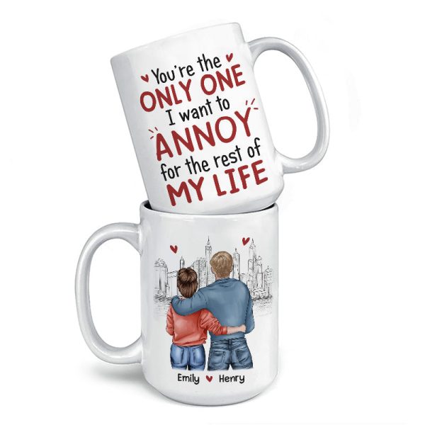 I Met You I Liked You I Love You - Couple Personalized Custom Mug - Gift For Husband Wife, Anniversary I Met You I Liked You I Love You - Couple Personalized Custom Mug - Gift For Husband Wife, Anniversary