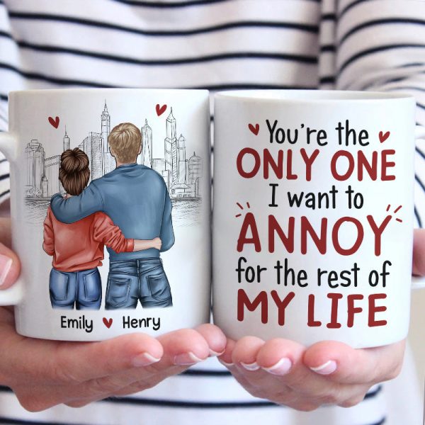 I Met You I Liked You I Love You - Couple Personalized Custom Mug - Gift For Husband Wife, Anniversary I Met You I Liked You I Love You - Couple Personalized Custom Mug - Gift For Husband Wife, Anniversary