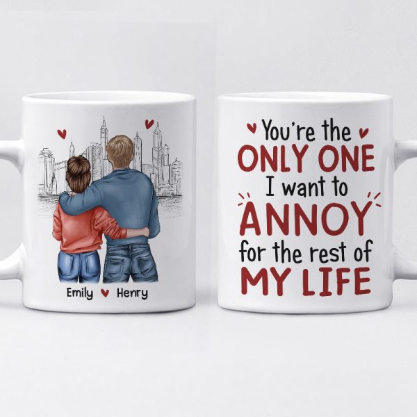 I Met You I Liked You I Love You - Couple Personalized Custom Mug - Gift For Husband Wife, Anniversary I Met You I Liked You I Love You - Couple Personalized Custom Mug - Gift For Husband Wife, Anniversary