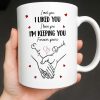 I Met You I Liked You I Love You I'm Keeping You with Hearts - Personalized Custom Coffee Mug - CPL1081_MG I Met You I Liked You I Love You I'm Keeping You with Hearts - Personalized Custom Coffee Mug - CPL1081_MG