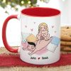 I Might Look Like I'm Listening To You, Gift For Couple, Personalized Mug, Funny Couple Coffee Mug, Couple Gift I Might Look Like I'm Listening To You, Gift For Couple, Personalized Mug, Funny Couple Coffee Mug, Couple Gift