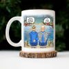 I Miss You I Know - Memorial Gift For Family, Friends, Siblings - Personalized Mug