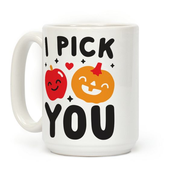 I Pick You Apple & Pumpkin Coffee Mug I Pick You Apple & Pumpkin Coffee Mug