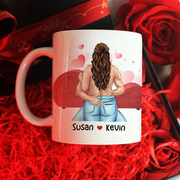 I Promise Not To Stop, Personalized Mug, Gifts For Naughty Couple