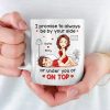 I Promise To Always Be By Your Side - Couple Personalized Custom Mug - Gift For Husband Wife, Anniversary I Promise To Always Be By Your Side - Couple Personalized Custom Mug - Gift For Husband Wife, Anniversary