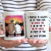 I Promise To Always Be By Your Side - Gift For Couples, Personalized Mug I Promise To Always Be By Your Side - Gift For Couples, Personalized Mug