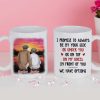 I Promise To Always Be By Your Side - Gift For Couples, Personalized Mug I Promise To Always Be By Your Side - Gift For Couples, Personalized Mug