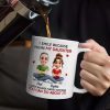 I Smile Because You Are My Daughter - Personalized Mug I Smile Because You Are My Daughter - Personalized Mug
