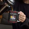 I Smile Because You Are My Daughter - Personalized White Edge-to-Edge Mug I Smile Because You Are My Daughter - Personalized White Edge-to-Edge Mug