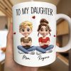 I Smile Because You Are My Daughter 3D Effect - Personalized Mug I Smile Because You Are My Daughter 3D Effect - Personalized Mug