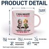 I Smile Because You Are My Daughter Son - Personalized Marble Mug I Smile Because You Are My Daughter Son - Personalized Marble Mug