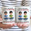 I Smile Because You Are My Sister Brother - Personalized Mug I Smile Because You Are My Sister Brother - Personalized Mug