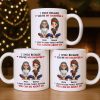 I Smile Because You're My Daughter, Cartoon Figures and Christmas Sweaters - Personalized Custom Coffee Mug - FAM770_MG I Smile Because You're My Daughter, Cartoon Figures and Christmas Sweaters - Personalized Custom Coffee Mug - FAM770_MG