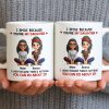 I Smile Because You're My Daughter, Cartoon Figures and Christmas Sweaters - Personalized Custom Coffee Mug - FAM770_MG I Smile Because You're My Daughter, Cartoon Figures and Christmas Sweaters - Personalized Custom Coffee Mug - FAM770_MG