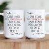 I Smile Because You're My Son-In-Law, Daughter-In-Law - Personalized Mug I Smile Because You're My Son-In-Law, Daughter-In-Law - Personalized Mug