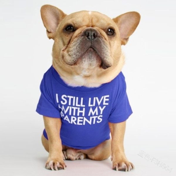 I Still Live With My Parents Dog Shirt