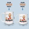 I Vow To Stand By You Always - Couple Personalized Custom Mug - Gift For Husband Wife, Anniversary