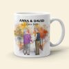 I Want To Hold Your Hand At 80 Personalized Coffee Mug, Couple Gift
