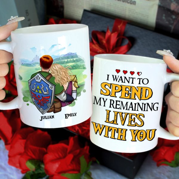 I Want To Spend My Remaining Lives With You, Personalized Mug 05NAHN200623HH I Want To Spend My Remaining Lives With You, Personalized Mug 05NAHN200623HH