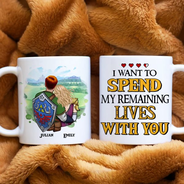 I Want To Spend My Remaining Lives With You, Personalized Mug 05NAHN200623HH I Want To Spend My Remaining Lives With You, Personalized Mug 05NAHN200623HH