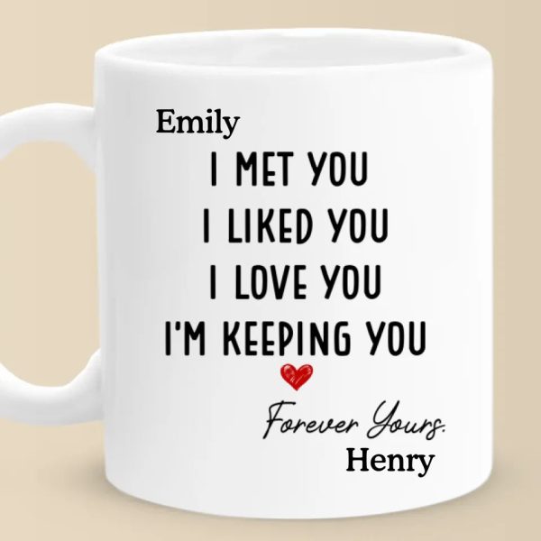 I Was Yours Since The Moment I Saw You - Couple Personalized Custom Mug - Christmas Gift For Husband Wife, Anniversary I Was Yours Since The Moment I Saw You - Couple Personalized Custom Mug - Christmas Gift For Husband Wife, Anniversary