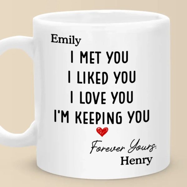 I Was Yours Since The Moment I Saw You - Couple Personalized Custom Mug - Christmas Gift For Husband Wife, Anniversary I Was Yours Since The Moment I Saw You - Couple Personalized Custom Mug - Christmas Gift For Husband Wife, Anniversary
