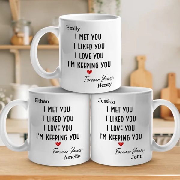 I Was Yours Since The Moment I Saw You - Couple Personalized Custom Mug - Christmas Gift For Husband Wife, Anniversary I Was Yours Since The Moment I Saw You - Couple Personalized Custom Mug - Christmas Gift For Husband Wife, Anniversary