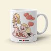 I Will Give You Your Father's Day Present, Gift For Husband Personalized Coffee Mug DR-WHM-01dnpo090523