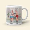 I Will Wipe Your Bum When We're Old Personalized Coffee Mug, Couple Gift