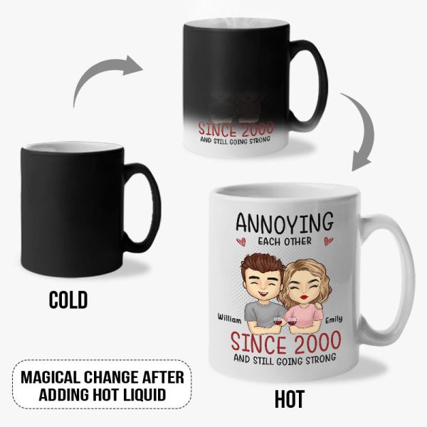 I Wish I Could Have Found You Sooner - Couple Personalized Custom Color Changing Mug - Gift For Husband Wife, Anniversary I Wish I Could Have Found You Sooner - Couple Personalized Custom Color Changing Mug - Gift For Husband Wife, Anniversary