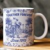 I Wish I Could Turn Back The Clock Toile De Jouy Couples - Personalized Mug