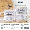 I Wish We Lived Closer 3D Nacre Effect - Personalized White Edge-to-Edge Mug I Wish We Lived Closer 3D Nacre Effect - Personalized White Edge-to-Edge Mug