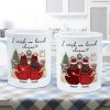 I Wish We Lived Closer Back View Pajamas Besties Personalized Mug, Christmas Gift For Besties, Best Friends