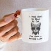 I Work Hard So My Cat Can Have a Better Life Coffee Mug Funny Cat Lover Gift for Cat Mom Women Friend I Work Hard So My Cat Can Have a Better Life Coffee Mug Funny Cat Lover Gift for Cat Mom Women Friend