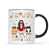 I Work Hard So That My Cat Can Have A Better Life Crazy Cat Moms Personalized Mug I Work Hard So That My Cat Can Have A Better Life Crazy Cat Moms Personalized Mug