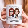 I Work With Absolute Legends, Personalized Coffee Mug, Gifts For Colleague