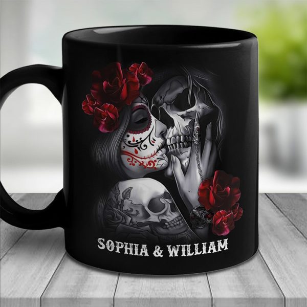I Would Choose You Over A Hundred Lives - Couple Personalized Custom Black Mug - Gift For Husband Wife, Anniversary I Would Choose You Over A Hundred Lives - Couple Personalized Custom Black Mug - Gift For Husband Wife, Anniversary