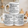 I Would Punch Him In The Face And Go Find You - Family Personalized Custom Mug - Gift For Family Members I Would Punch Him In The Face And Go Find You - Family Personalized Custom Mug - Gift For Family Members