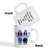I'd Punch A Bitch For You Gift For Besties Cool Best Friends Friendship Cup Personalized Mug I'd Punch A Bitch For You Gift For Besties Cool Best Friends Friendship Cup Personalized Mug