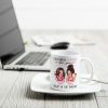 I'd Punch A Bitch For You Sassy Besties Personalized Mug, Funny Galentine's Day Gift For Best Friends, BFF I'd Punch A Bitch For You Sassy Besties Personalized Mug, Funny Galentine's Day Gift For Best Friends, BFF