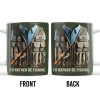 I'd Rather Be Fishing, Fishing Gear and Fish Design - Personalized Custom Coffee Mug - FAM319_MG