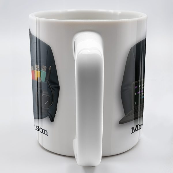 If Coffee.Empty Then Refill, Else Drink And Code, Laptop And Headphones - Personalized Custom Coffee Mug - GRAD287_MG If Coffee.Empty Then Refill, Else Drink And Code, Laptop And Headphones - Personalized Custom Coffee Mug - GRAD287_MG