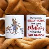 If Evolution Really Works, Gift For Mom, Personalized Mug, Mom And Kids Mug, Mother's Day Gift If Evolution Really Works, Gift For Mom, Personalized Mug, Mom And Kids Mug, Mother's Day Gift