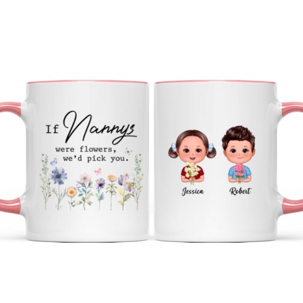 If Grandmas Were Flowers I'd Pick You Gift For Grandma Personalized Mug If Grandmas Were Flowers I'd Pick You Gift For Grandma Personalized Mug