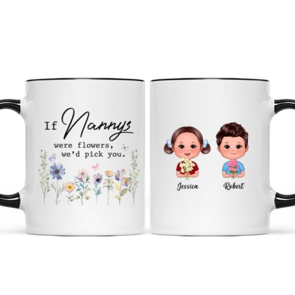 If Grandmas Were Flowers I'd Pick You Gift For Grandma Personalized Mug If Grandmas Were Flowers I'd Pick You Gift For Grandma Personalized Mug