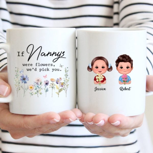 If Grandmas Were Flowers I'd Pick You Gift For Grandma Personalized Mug If Grandmas Were Flowers I'd Pick You Gift For Grandma Personalized Mug